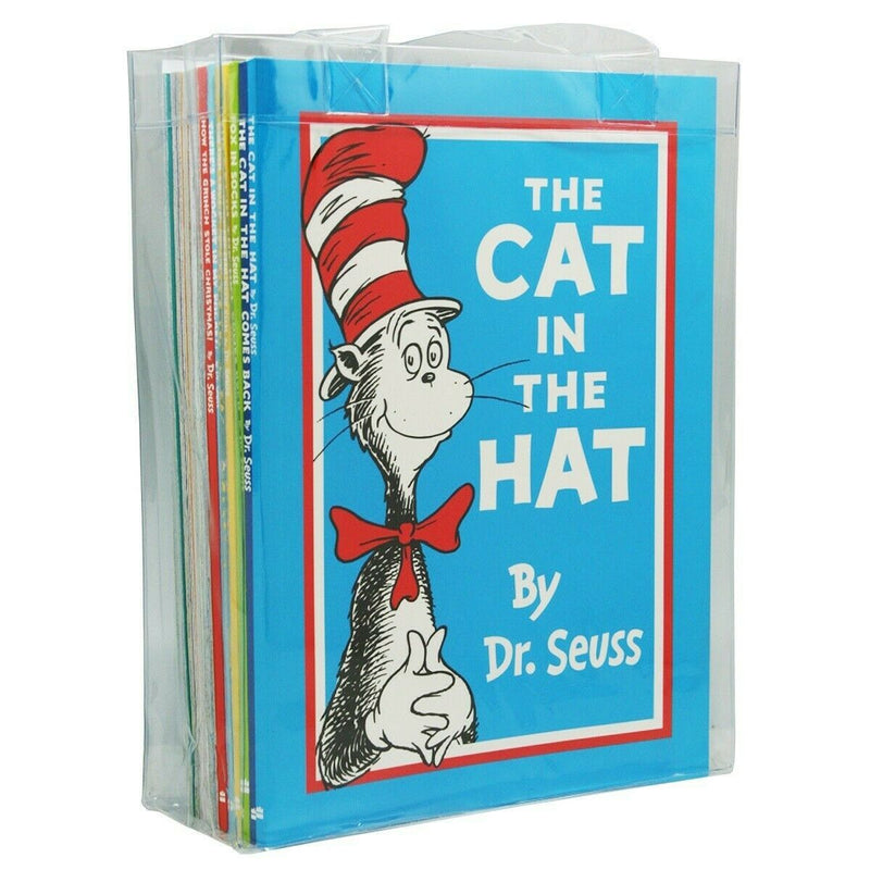 Dr Seuss Children's Easy Read, Large Format In A Bag 12 Books Set- Paperback -Age 5-7 5-7 Harper Collins