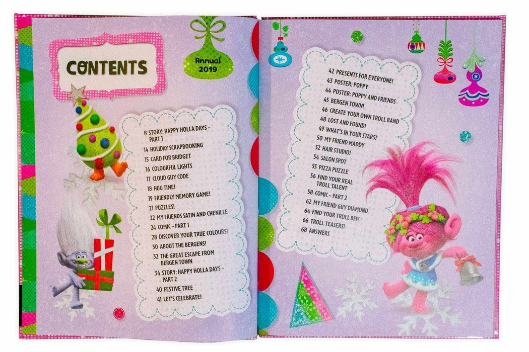 DreamWorks Trolls Annual 2019 - Ages 5-7 - Hardback 5-7 Egmont Publishing