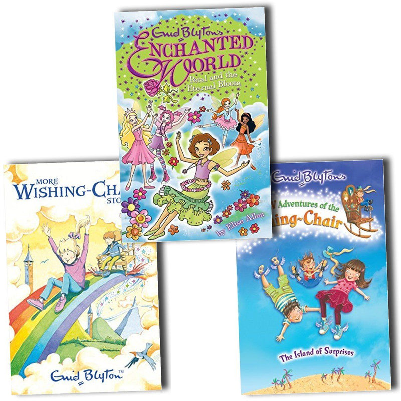Enid Blyton Wishing Chair 3 Books - Age 5-7 - Paperback 5-7 Egmont