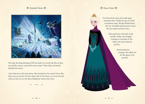 Frozen (Disney Animated Classics) - Ages 5-7 - Hardback - Justine Korman 5-7 Studio Press