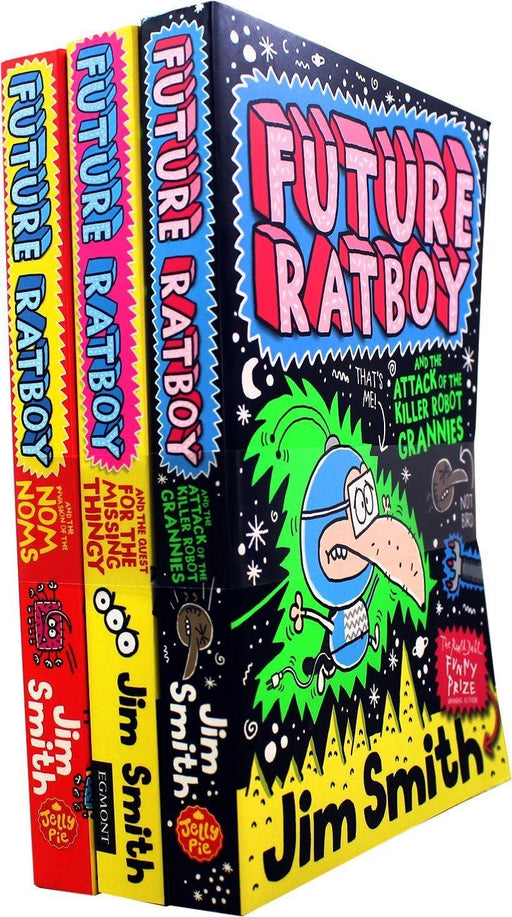 Future Ratboy 3 Books Set Collection - Ages 7-9 - Paperback - Jim Smith 7-9 Egmont