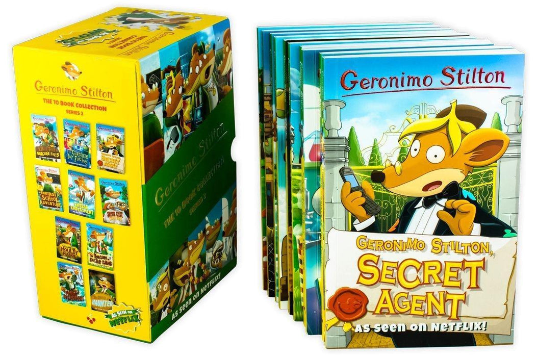 Geronimo Stilton 20 Books Box Set Collection - 2 Box Sets - Ages 5-7 - Paperback 5-7 Sweet Cherry Publishing