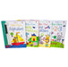 Get Ready for School Wipe-Clean Activity Pack 4 Book Collection - Ages 5-7 - Paperback - Usborne 5-7 Usborne Publishing