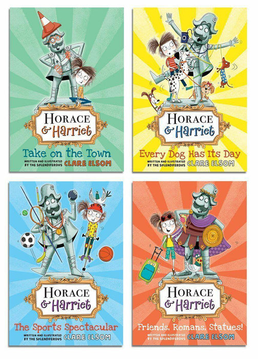 Horace and Harriet 4 Book Collection - Ages 5-7 - Paperback - Clare Elsom 5-7 Oxford University Press