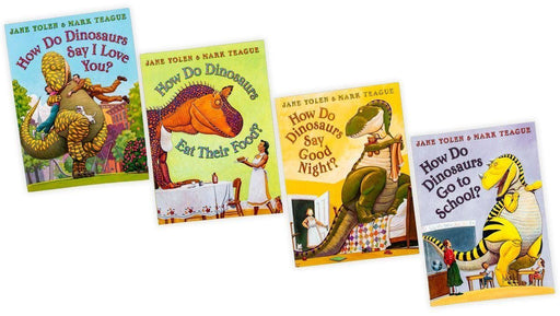 How Do Dinosaurs 4 Book Collection 5-7 Harper Collins