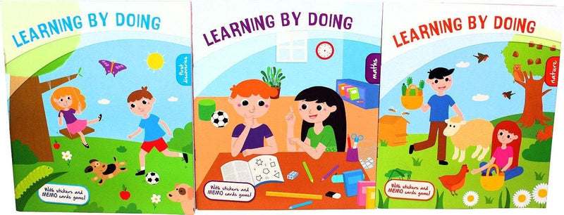 Learning By Doing 3 Book Set - Ages 5-7 - Paperback - Kids Concepts 5-7 Kids Concepts