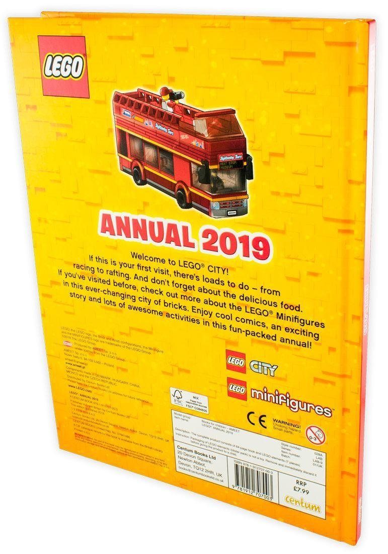 Lego Annual 2019 - Ages 5-7 - Hardback 5-7 Centum Books Ltd