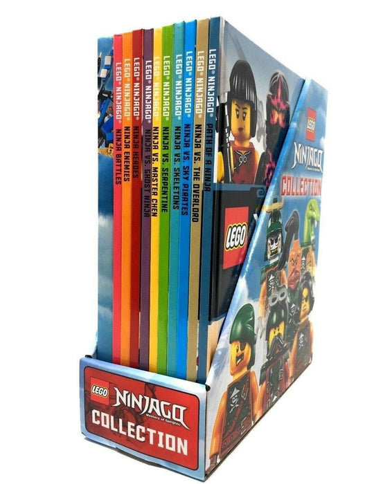 Lego Ninjago Masters of Spinjitzu 10 Books box Gift set Collection with Figure - Ages 5-7 - Paperback 5-7 Lego