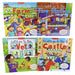 Let's Go to the Collection Set 4 Books - Fire Station, Castle, Farm, Vet - Ages 5-7 - Miles Kelly 5-7 Miles Kelly