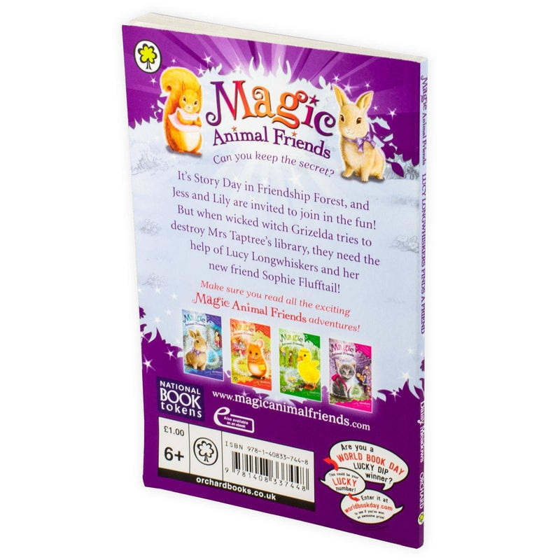 Magic Animal Friends: Lucy Longwhiskers Finds A Friend - WBD 2015 - Paperback - Daisy Meadows 5-7 Orchard Books