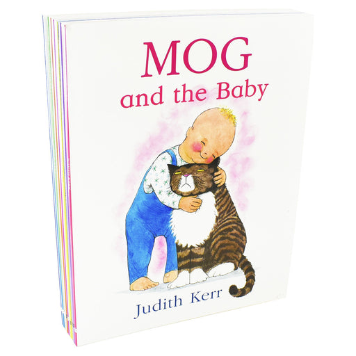 Mog The Cat 8 Books Children - Ages 5-7 - Paperback Gift Pack Set By Judith Kerr 5-7 Harper Collins