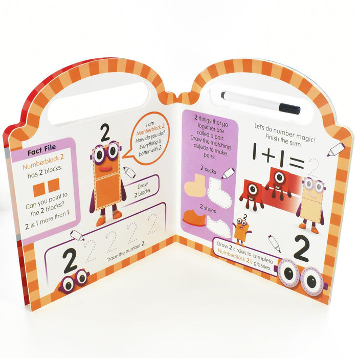 Numberblocks Wipe Clean Fun Book â Books2Door