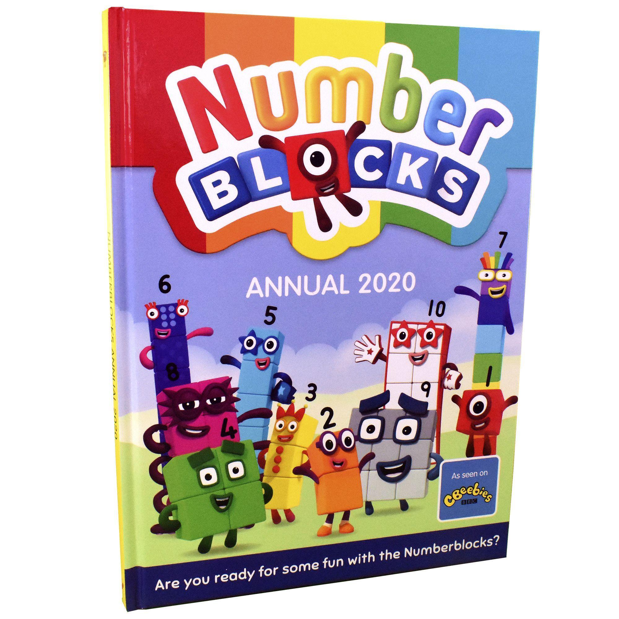 Official Numberblocks Annual 2020 - Ages 0-5 - Hardback - Sweet