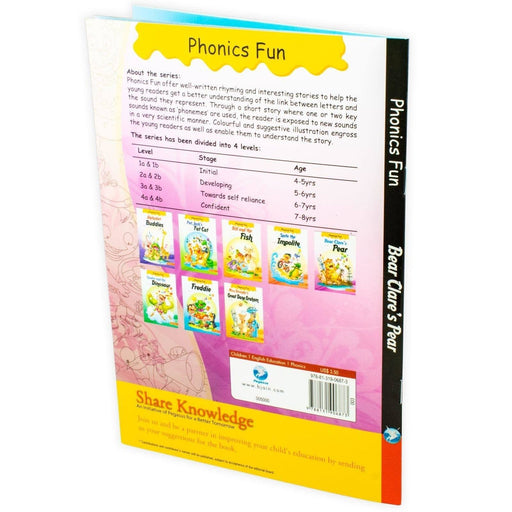 Phonics Fun: Bear Clare's Pear - Paperback - Gita Nath 5-7 B. Jain Publishers (P) Limited