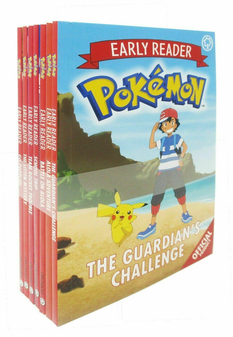 Pokemon Early Reader 7 Book Collection 5-7 Orchard Books