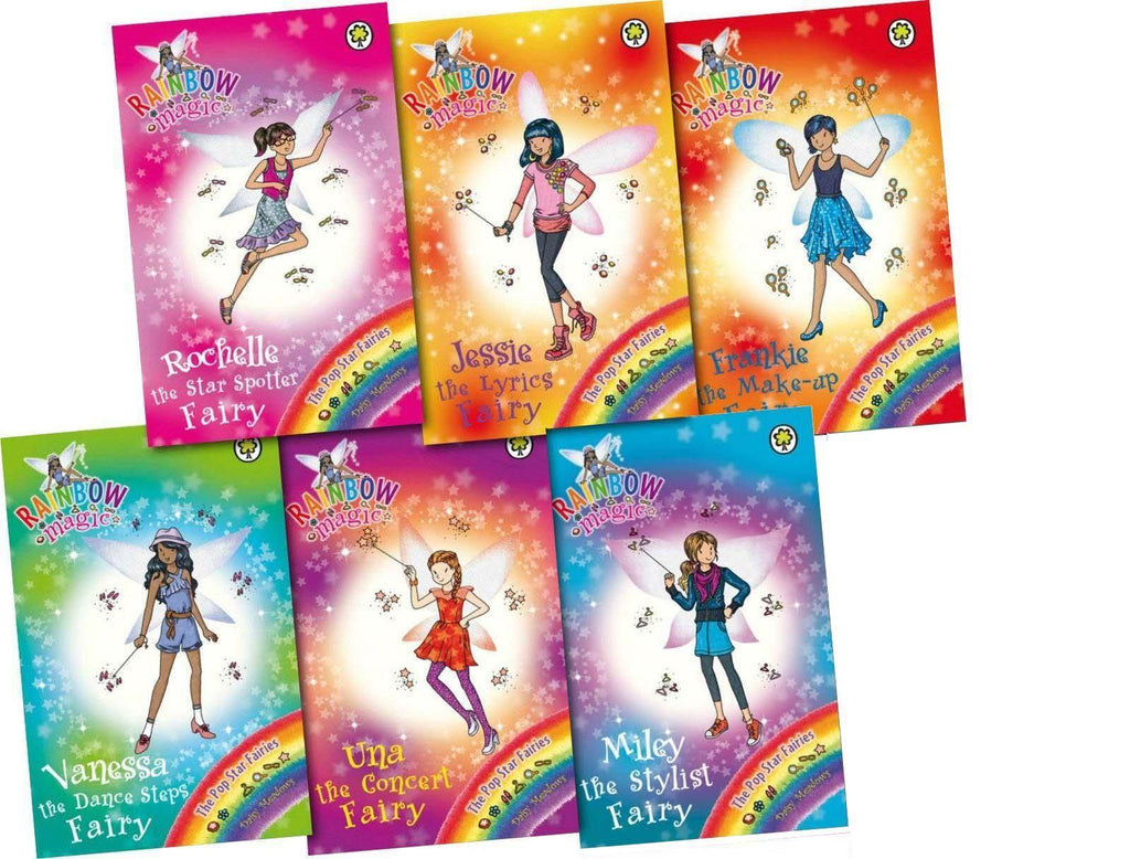 Magic Pop Star Fairies 6 Set Daisy Meadows Ages 5 7 Paperback