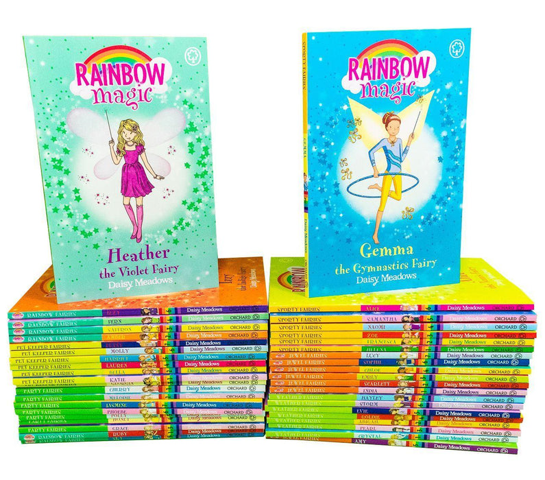 Rainbow Magic The Magical Party and Adventure Series Collection 42 Books Set - Ages 5-7 - Paperback - Daisy Meadows 5-7 Hachette Childrens Books