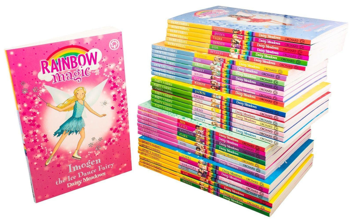 Rainbow Magic The Magical Talent Fairy 35 Book Collection - Ages 5-7 - Paperback - Daisy Meadows 5-7 Orchard Books