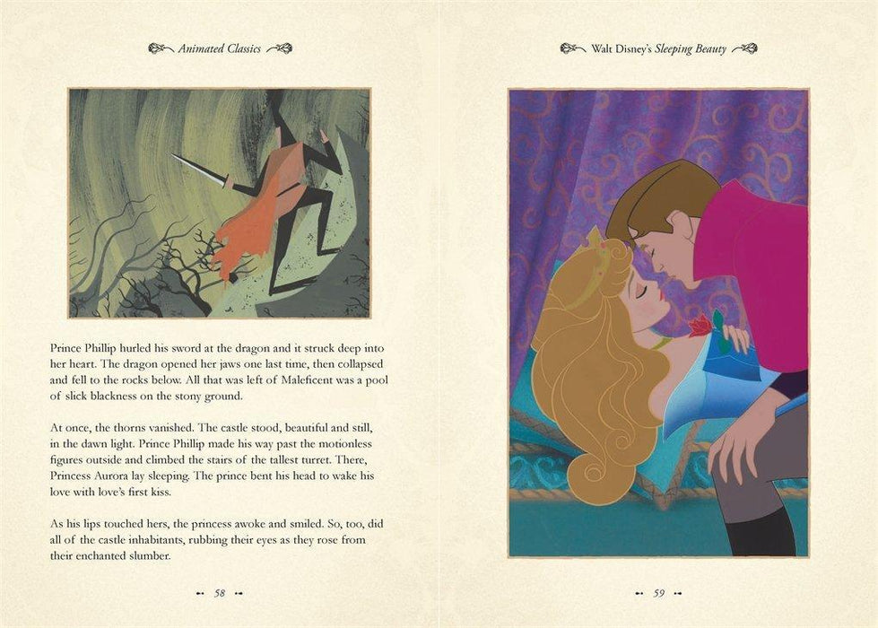 Sleeping Beauty (Disney Animated Classics) - Ages 5-7 - Hardback - Justine Korman 5-7 Studio Press