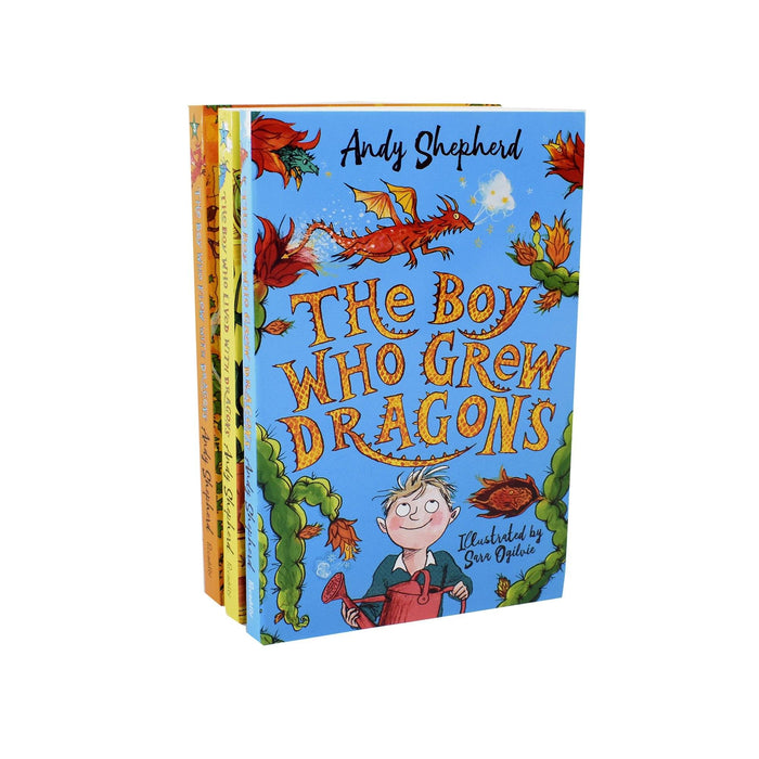 The Boy Who Grew Dragons 3 Books Collection - Ages 5-7 - Paperback - Andy Shepherd 5-7 Piccadilly Press