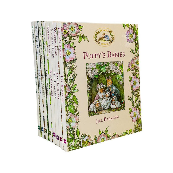 The Brambly Hedge Library Collection 8 Books - Ages 5-7 - Hardback - Jill Barklem 5-7 Harper Collins