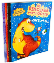 The Dinosaur that Pooped 4 Book Collection - Ages 5-7 - Paperback - Tom Fletcher and Dougie Poynter 5-7 Red Fox