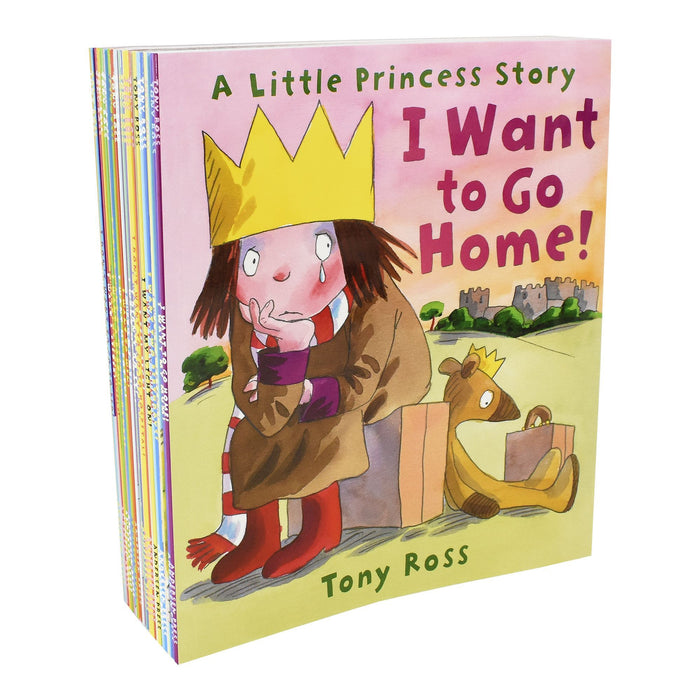 The Little Princess's Big Bookshelf - 20 Books - Ages 5-7 - Paperback - Tony Ross 5-7 Andersen Press