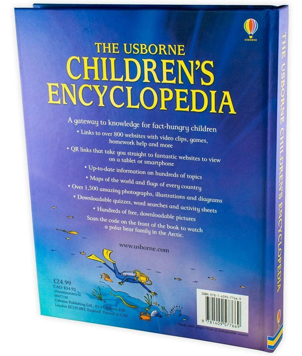 The Usborne Children's Encyclopedia New Edition - Ages 5-7 - Hardback - Usborne 5-7 Usborne