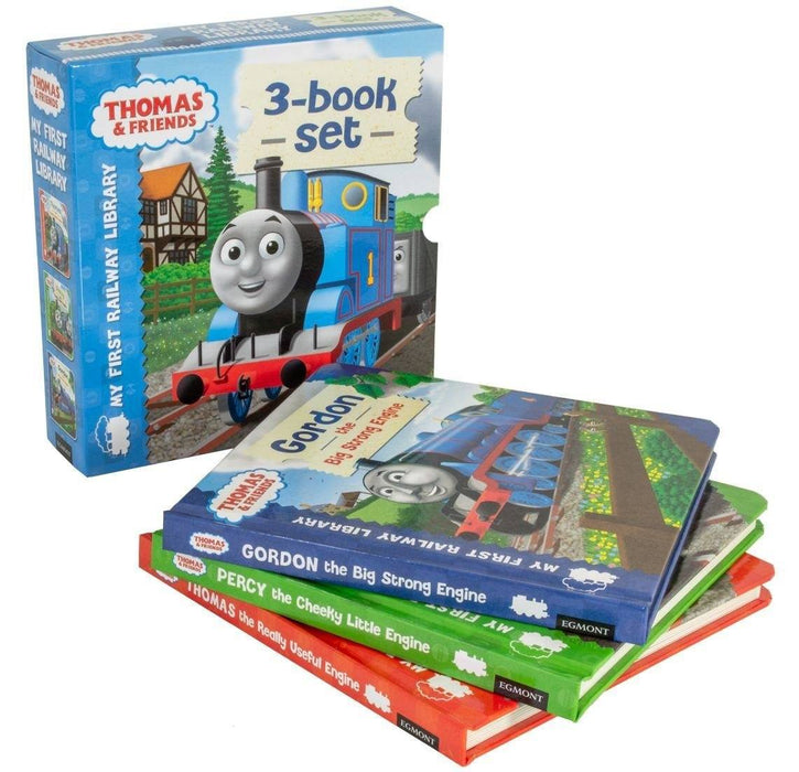 Thomas & Friends My First Railway Library Collection 3 Books Set - Ages 5-7 - Hardback - Britt Allcroft 5-7 Egmont