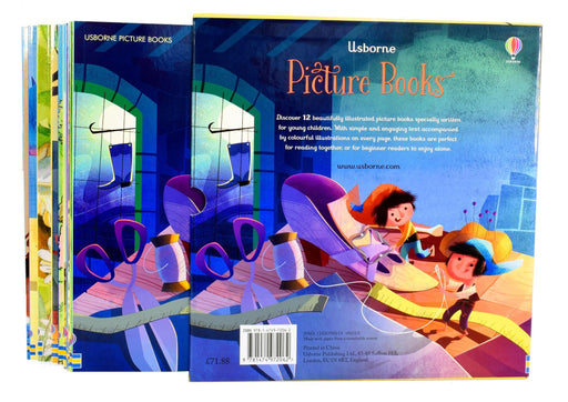 Usborne 12 Classics Picture Books Collection Box Set - Ages 5-7 - Paperback 5-7 Usborne