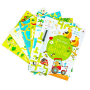 Usborne Wipe-Clean 6 Book Collection 5-7 Usborne Publishing