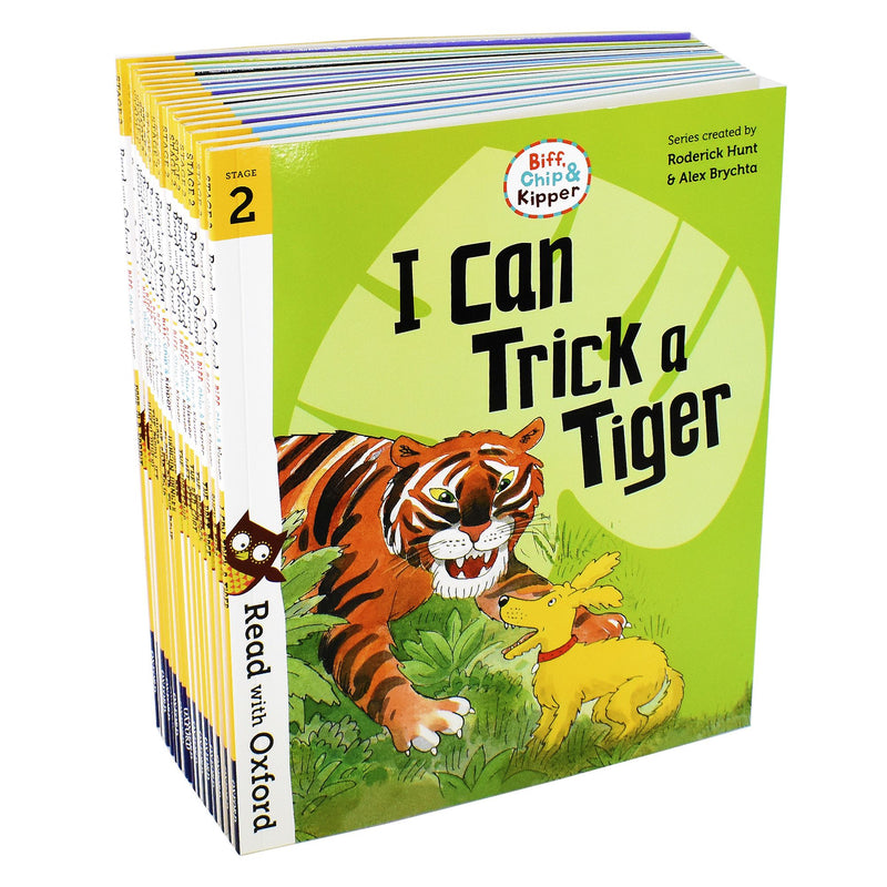 Biff, Chip and Kipper 56 Books 3 pack collection - Stage 1-3 Read - Paperback by Oxford Reading Press 5+ OUP Oxford