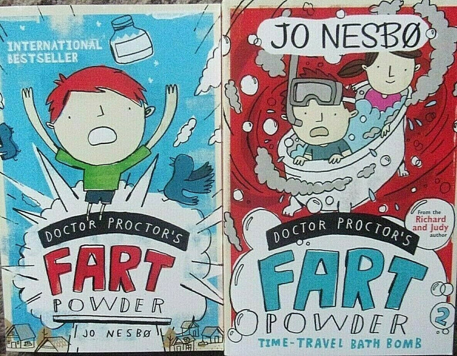 Doctor Proctors Fart Powder 2 Book Box - Age 6+ - Paperback by Jo Nesbo 5+ Simon & Schuster