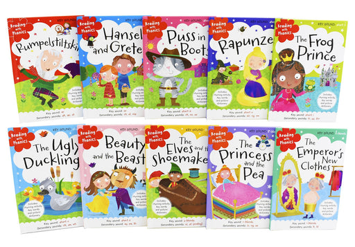 Reading With Phonics Key Sounds 10 Books Collection - Hardback- Age 5+ 5+ Make Believe Ideas