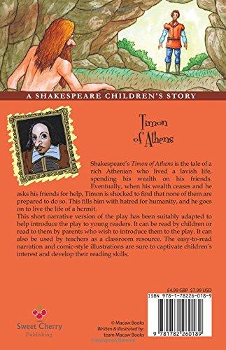 Timon of Athens: A Shakespeare Children's Story - Paperback - Ages 7-9 by Macaw Books 7-9 Sweet Cherry Publishing