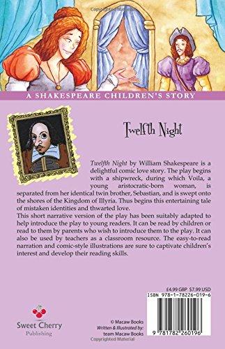 Twelfth Night: A Shakespeare Children's Story - Paperback - Ages 7-9 by Macaw Books 7-9 Sweet Cherry Publishing