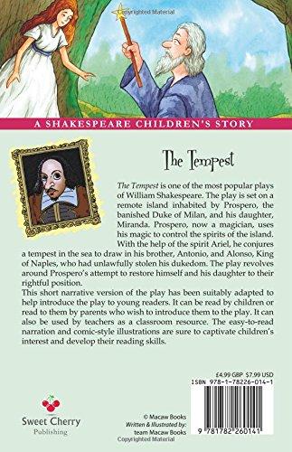 The Tempest: A Shakespeare Children's Story - Paperback - Ages 7-9 by Macaw Books 7-9 Sweet Cherry Publishing