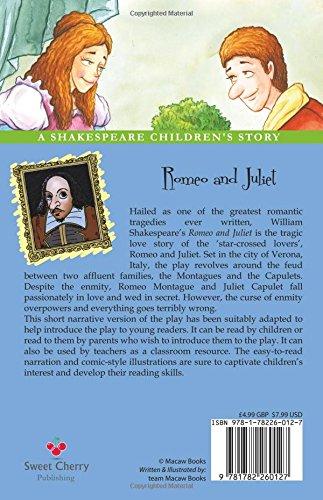 Romeo and Juliet: A Shakespeare Children's Story - Paperback - Ages 7-9 by Macaw Books 7-9 Sweet Cherry Publishing