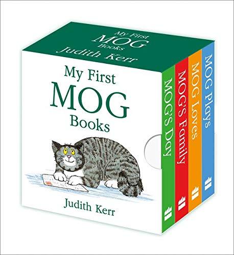 My First Mog Books Little Library 4 Board books By Judith Kerr - Age 0-5 0-5 Harper Collins