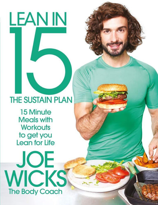 Lean In 15 Minutes The Sustain Plan By Joe Wicks The Body Coach Book - Paperback Non Fiction Bluebird