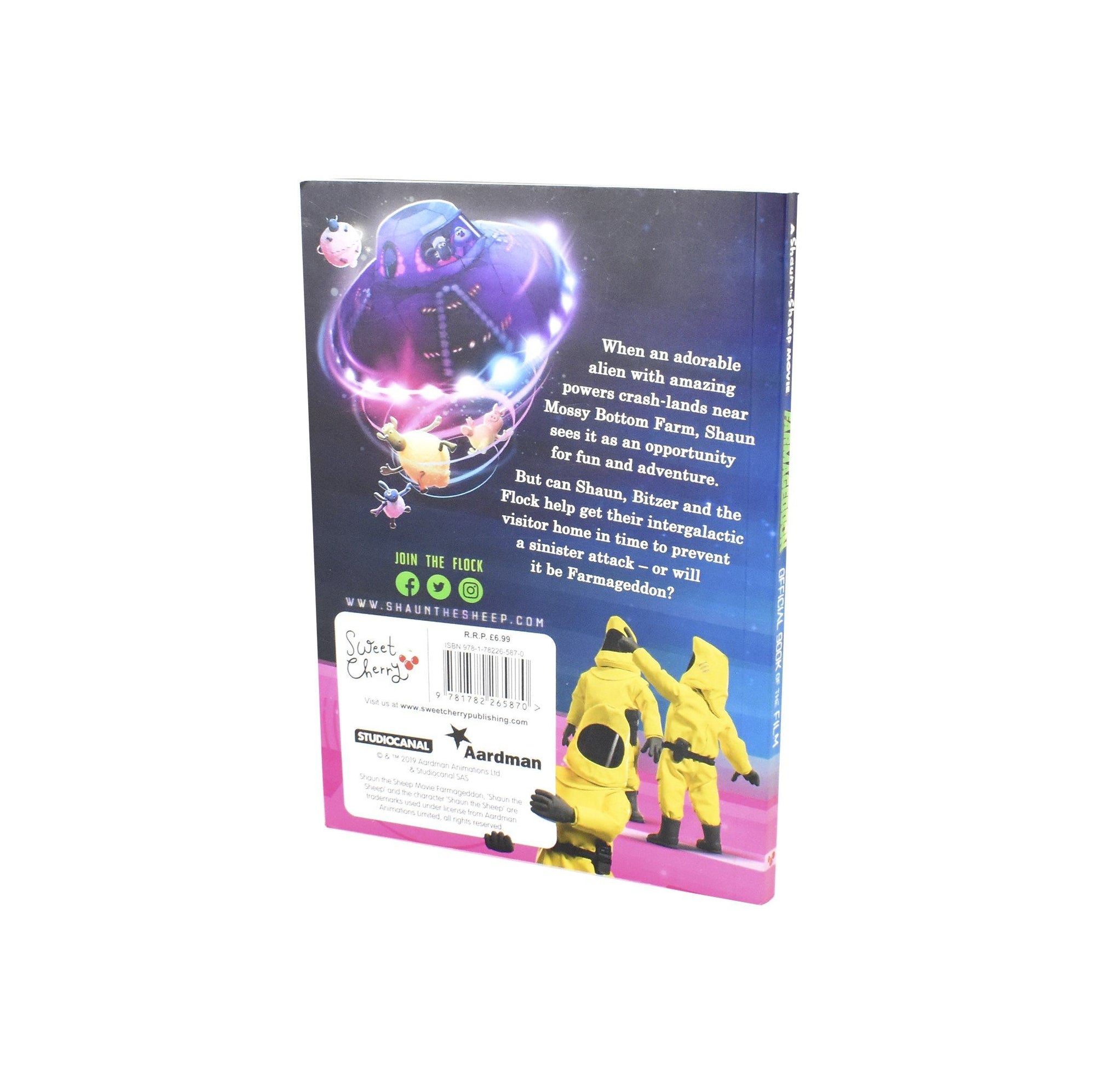 A Shaun the Sheep Farmageddon official Book Of The Film By Sweet Cherr ...