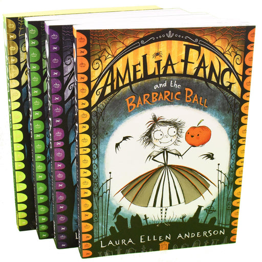 Amelia Fang 4 Books Collection - Ages 7-9 - Paperback - Laura Ellen Anderson 7-9 Egmont