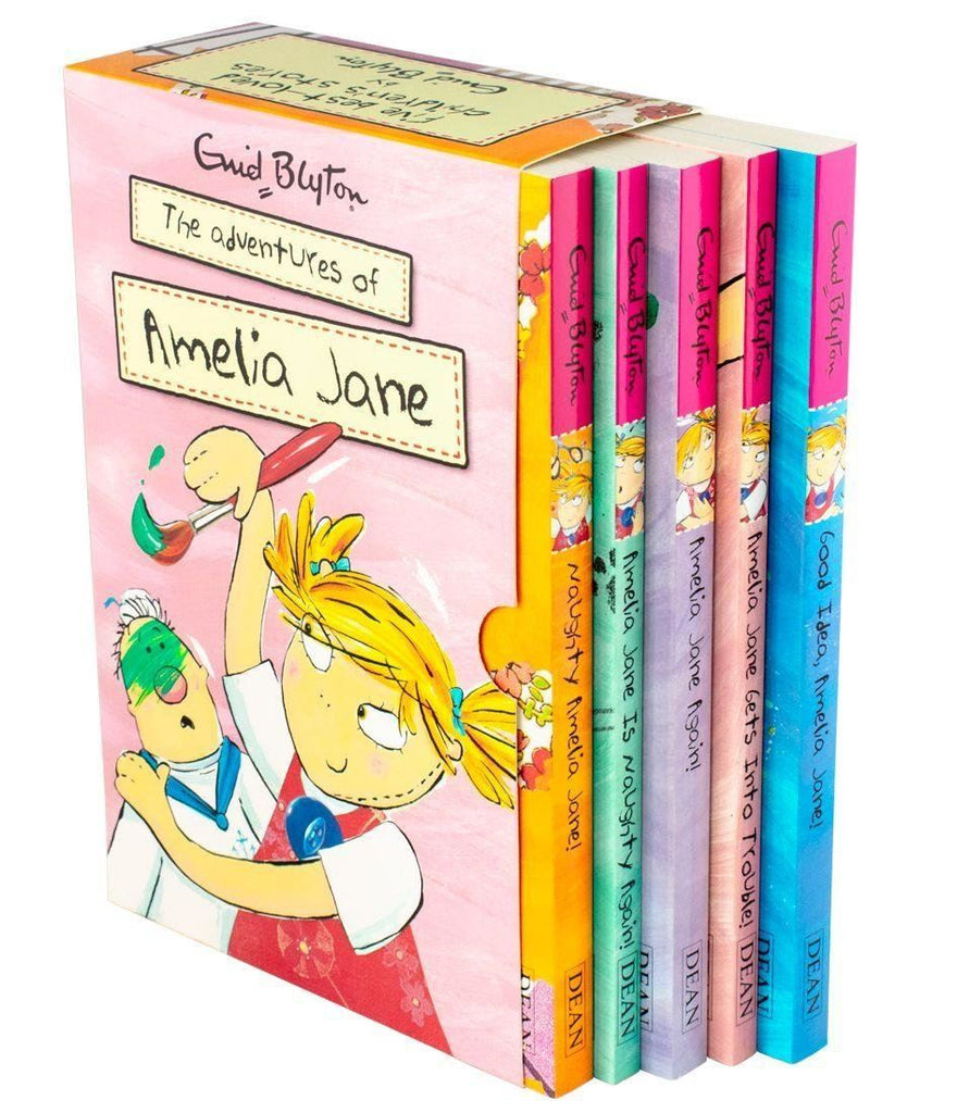 Amelia Jane 5 Books Collection Ages 7 9 Paperback Enid Blyton