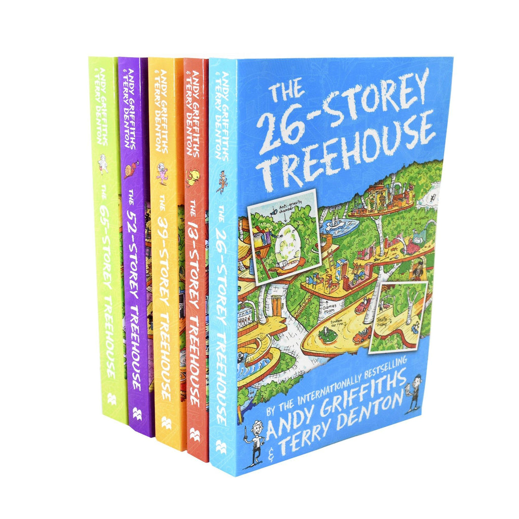 Treehouse Series Andy Griffiths 5 Books Collection Ages 5 11 Paperback