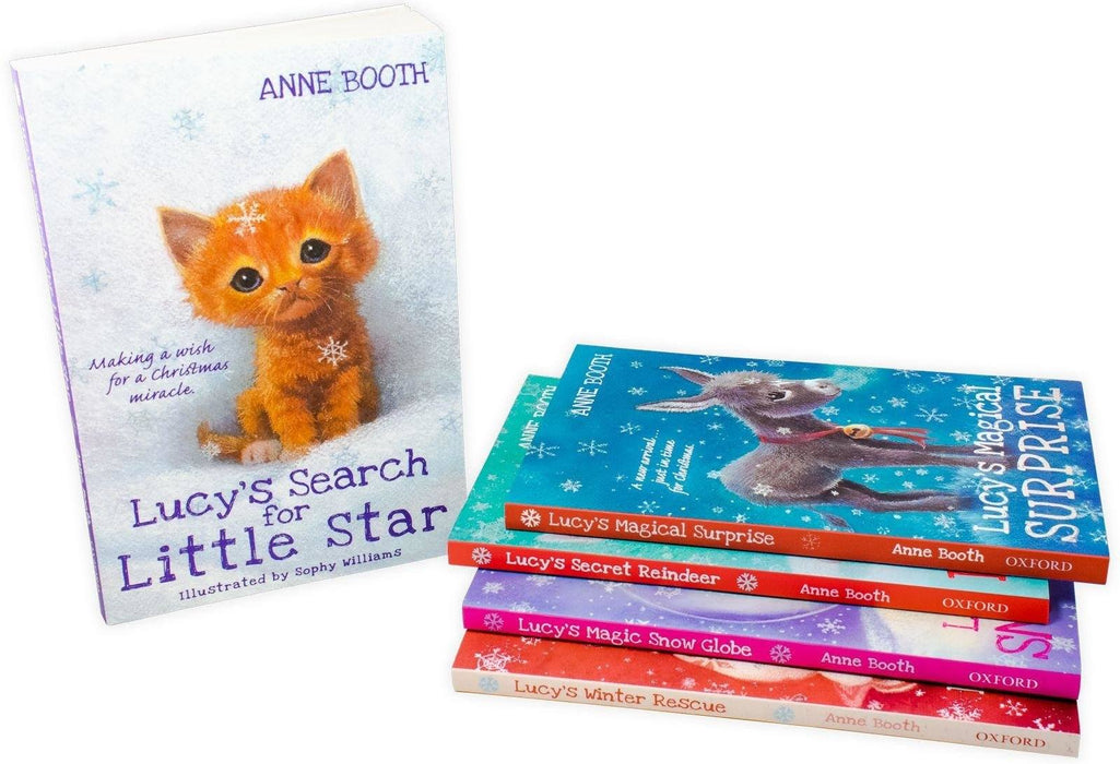 Anne Booth Lucy's 5 Book Collection 7-9 Oxford University Press