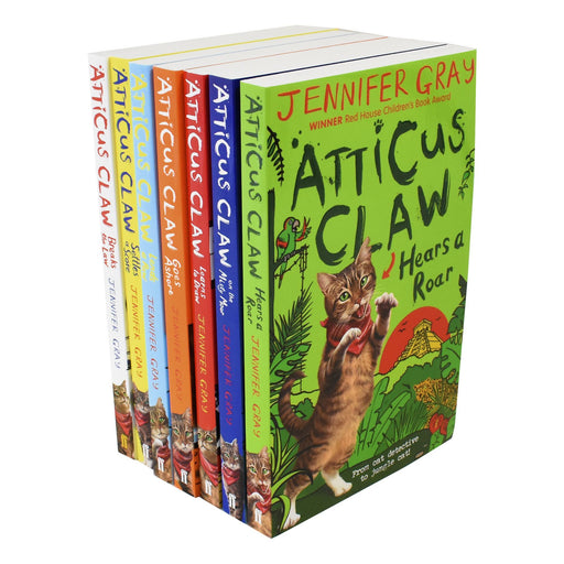 Atticus Claw Worlds Greatest Cat Detective 7 Books Collection - Ages 7-9 - Paperback - Jennifer Gray 7-9 Faber & Faber