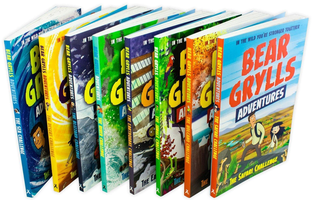 Bear Grylls Adventures 8 Book Collection 7-9 Bear Grylls (Bonnier Publishing Group)
