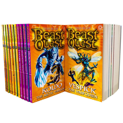 Beast Quest The Battle Collection Series 4, 5 and 6 - 18 Books Set - Ages 7-9 - Paperback - Adam Blade 7-9 Orchard
