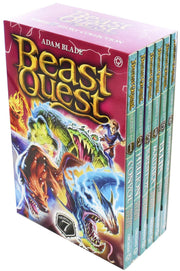 Beast Quest Series 7 Box Set 6 Books Ages 7-9 Paperback By Adam Blade Books2Door