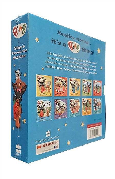 Bing Bunny 10 Books Favourite Stories Box Set - Ages 7-9 - Paperback By Ted Dewan 7-9 Harper Collins